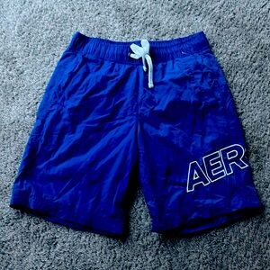 blue aeropostale swim trunks
